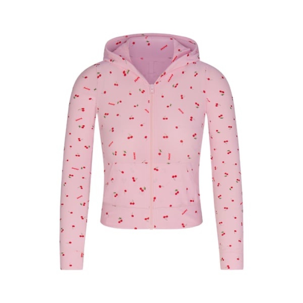 Skims soft lounge zip up